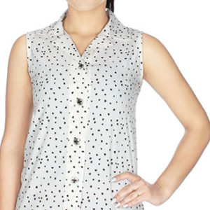 White American Crepe TOP