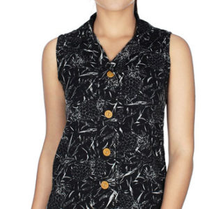 Black American Crepe TOP