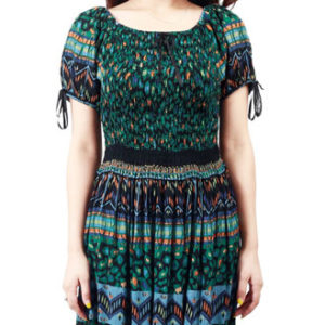 Green Chiffon Dress